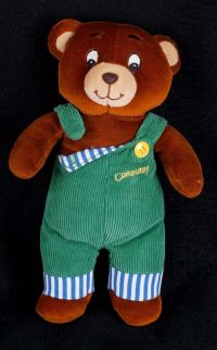 Eden Corduroy Teddy Bear Don Freeman 9 1/2" Lovey Plush